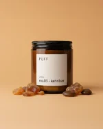 No.03 – Kehribar | Amber Kokulu Doğal Soya Mumu