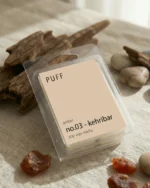 No.03 – Kehribar | Amber Kokulu Buhurdanlık Mumu - Görsel 2