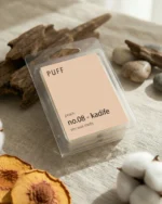 No.08 – Kadife | Şeftali Kokulu Buhurdanlık Mumu - Görsel 2